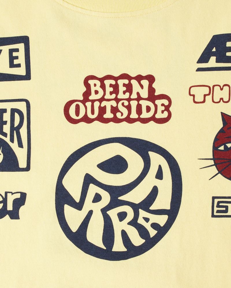 By Parra Never Sinister Longsleeve T-Shirt Yellow