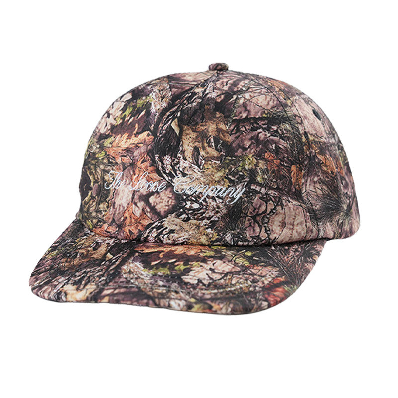 The Loose Company Script Logo Unconstructed 5 Panel Camo