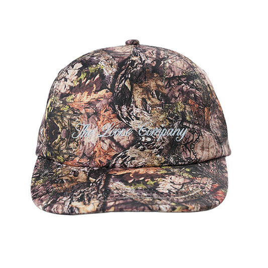 The Loose Company Script Logo Unconstructed 5 Panel Camo