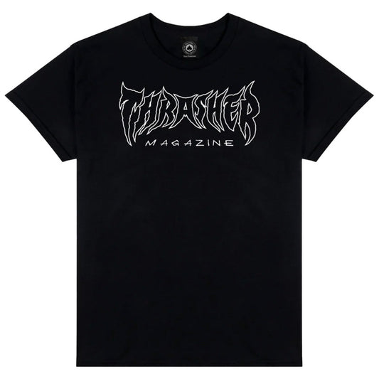 Thrasher Metal T-Shirt Black