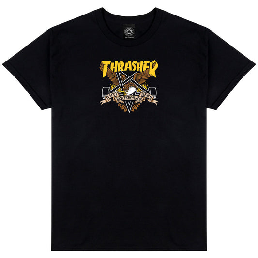 Thrasher X Anti Hero Eaglegram T-Shirt Black