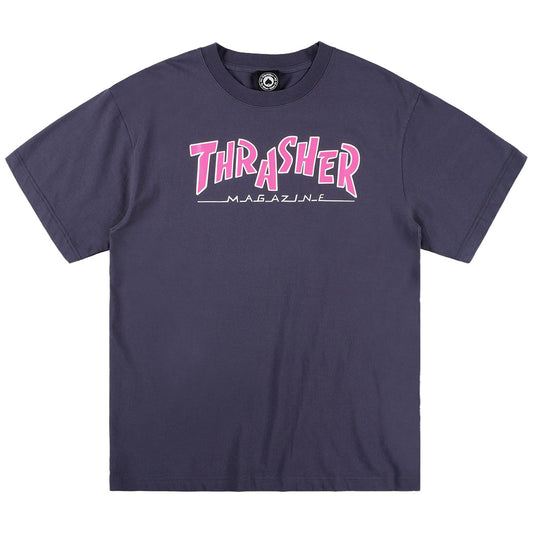 Thrasher x Parra Mag Vintage T-Shirt Navy
