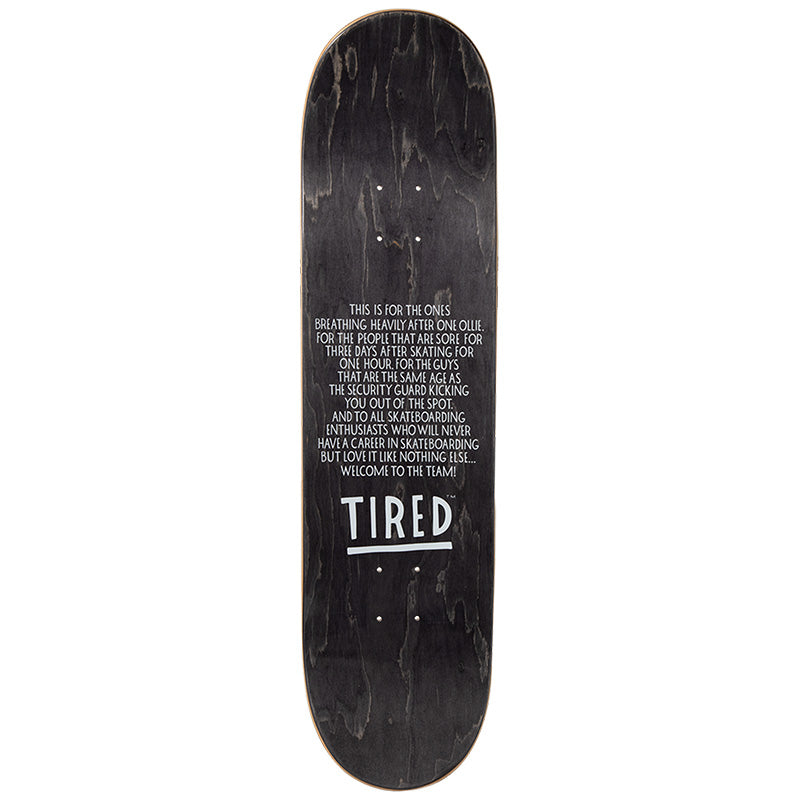Tired Old Mobil Regular Skateboard Deck 8.25