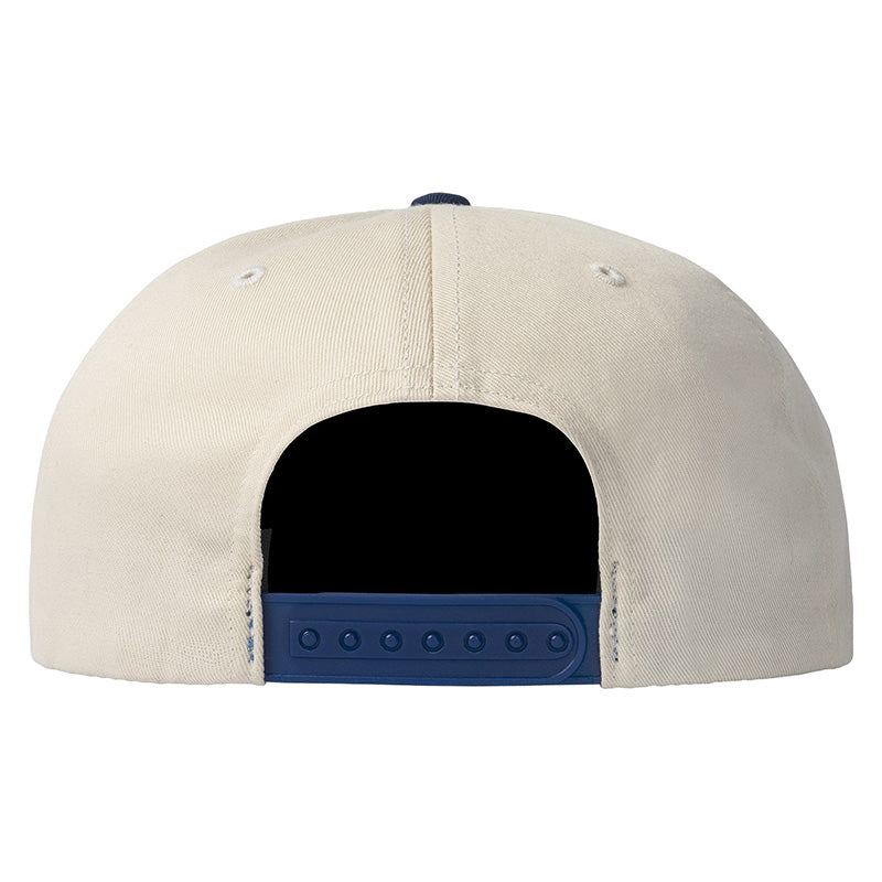 Tired Two Tone Logo Cap Cream/Dark Blue