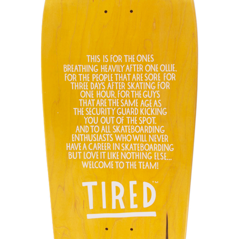 Tired Workstation Skateboard Deck 1989