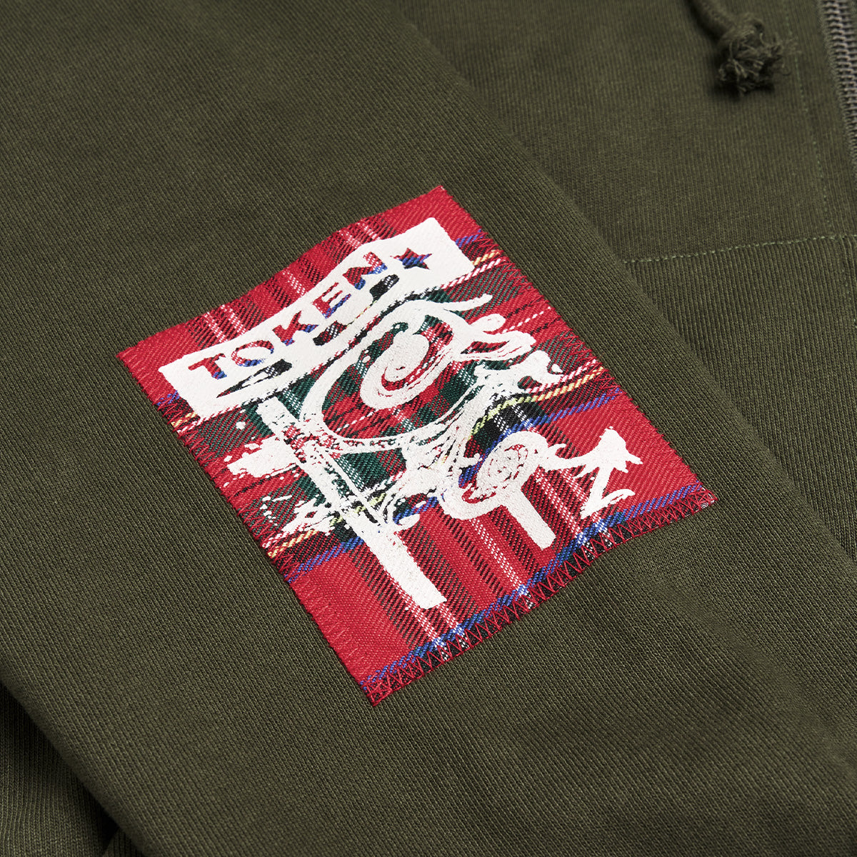 Token Carly Zip-Up Hoodie Trench