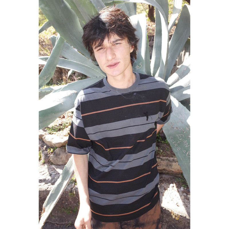 Token Fences T-Shirt Grey Striped