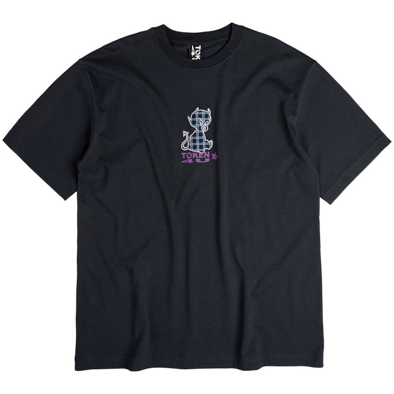 Token Plaid Devil T-Shirt Black