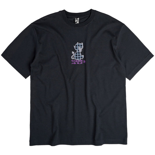 Token Plaid Devil T-Shirt Black