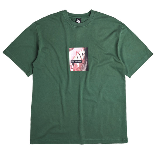 Token Tagged T-Shirt Green Pigment