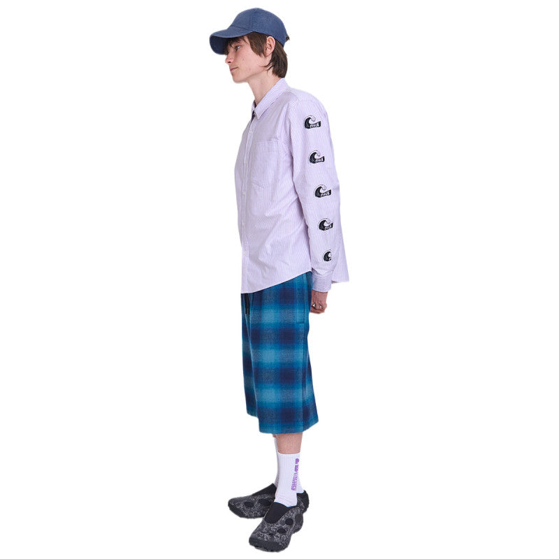 Token Tuff Stuff Shirt Purple/White 
Striped