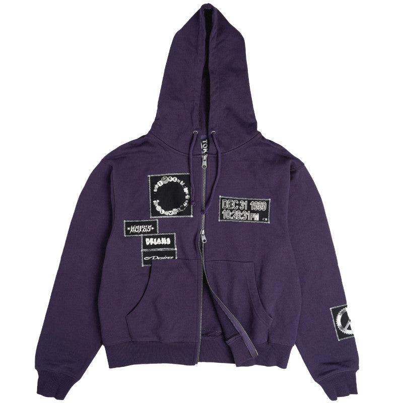 Token Unity Zip-Up Hooded Sweater Dusk