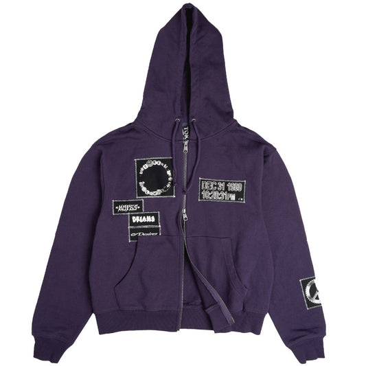 Token Unity Zip-Up Hooded Sweater Dusk