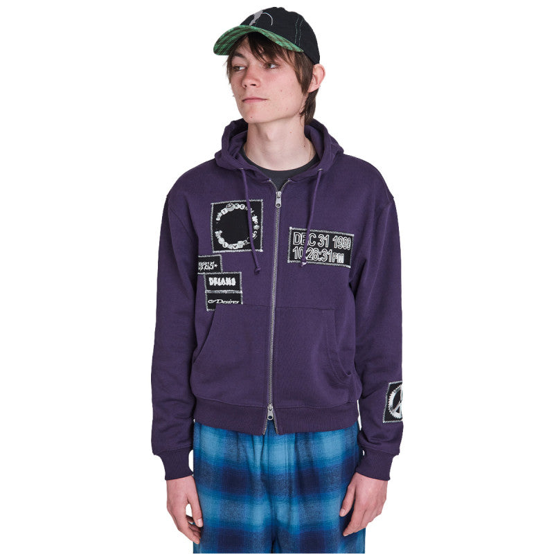 Token Unity Zip-Up Hooded Sweater Dusk