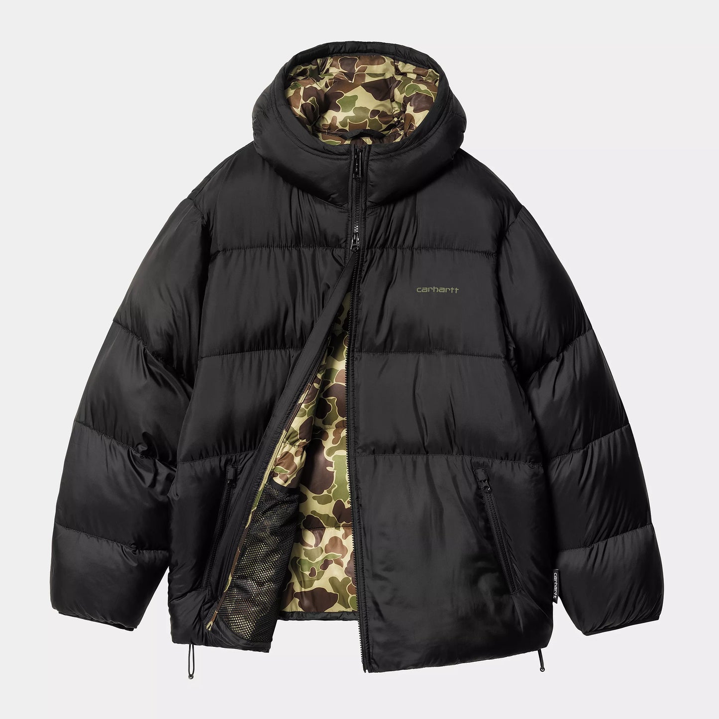 Carhartt WIP Toronto Jacket Black/Camo Duck Green