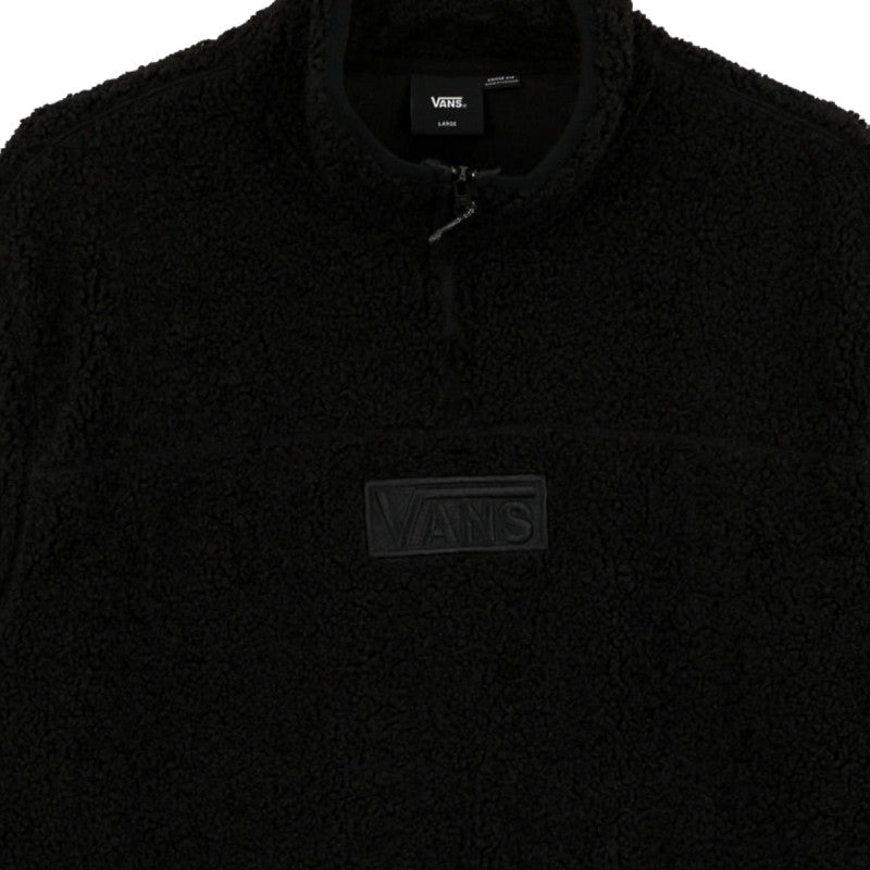 Vans Boxed Sherpa Half Zip Sweater Black