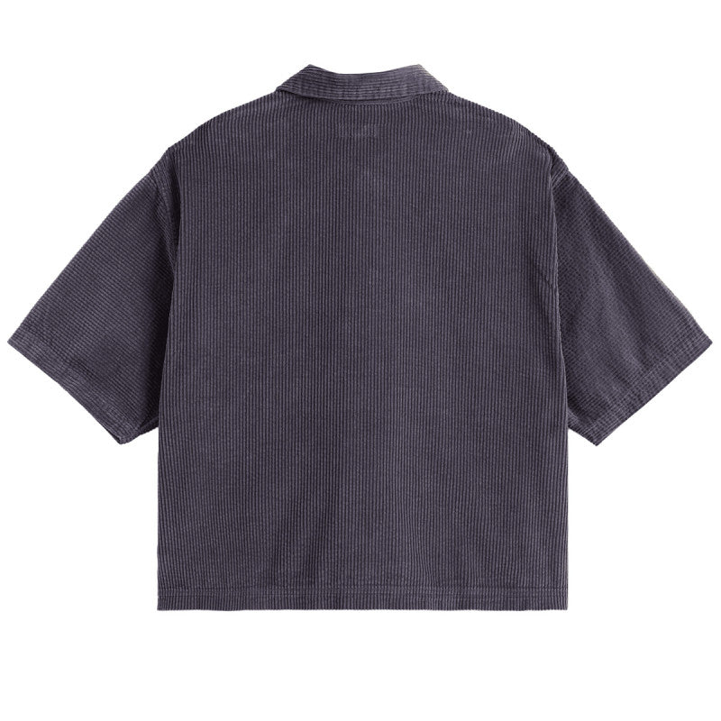 Vans Cord Button Up Shirt Steel Shadow