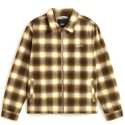 Vans Crestmont Plaid Shacket Oatmeal