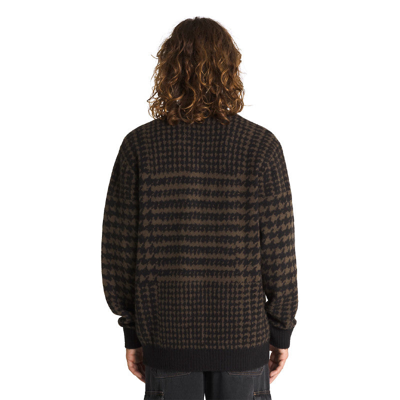 Vans Houndstooth Cardigan Black/Turkish Coffee