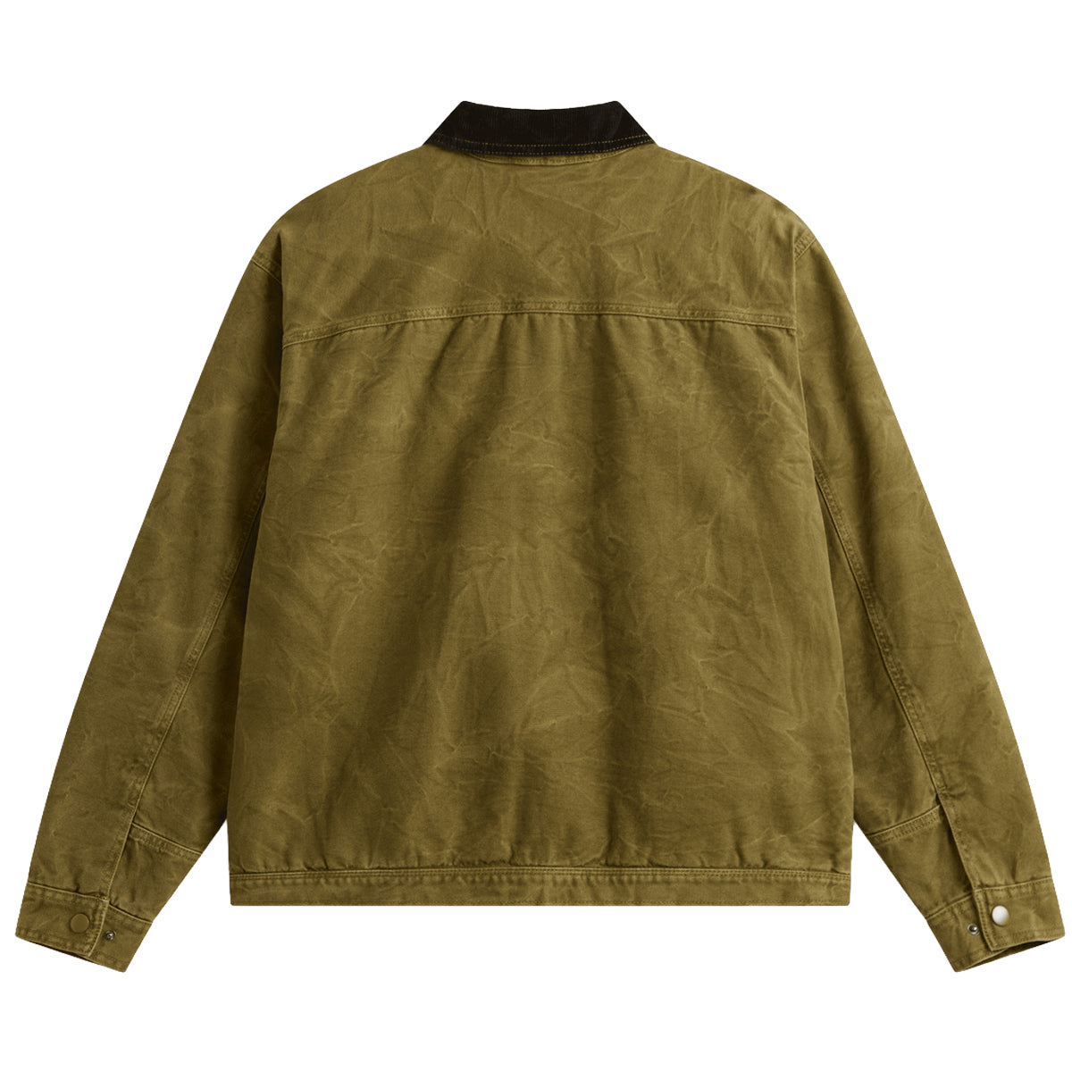 Vans Nico Chore Canvas Jacket Olive Brown