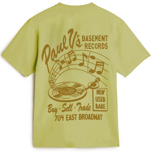 Vans Paul VS T-Shirt Canary Yellow