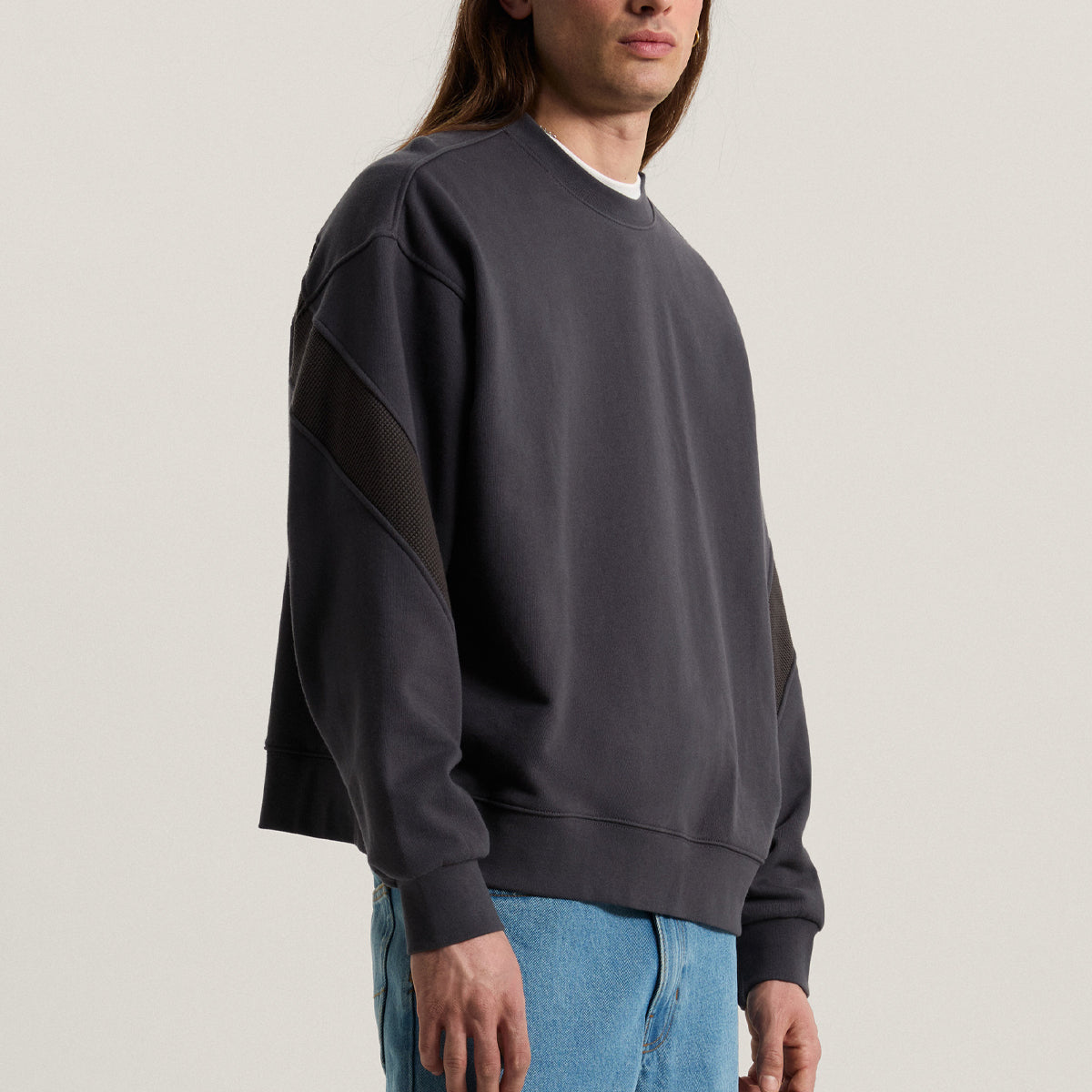 Vans Retro Sport Sweater Charcoal Grey