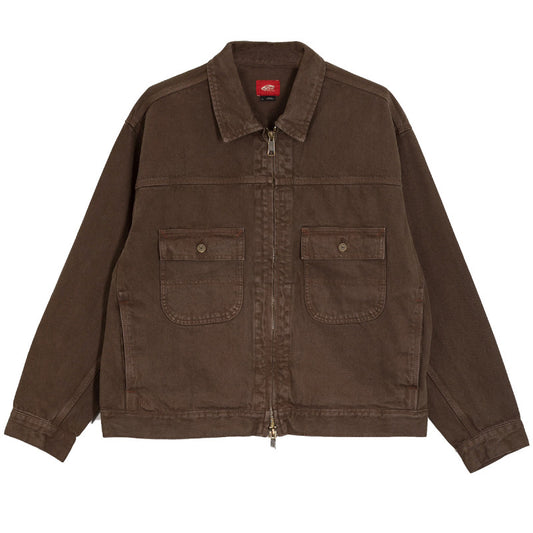 Vans Skate Garage Denim Jacket Coal Brown
