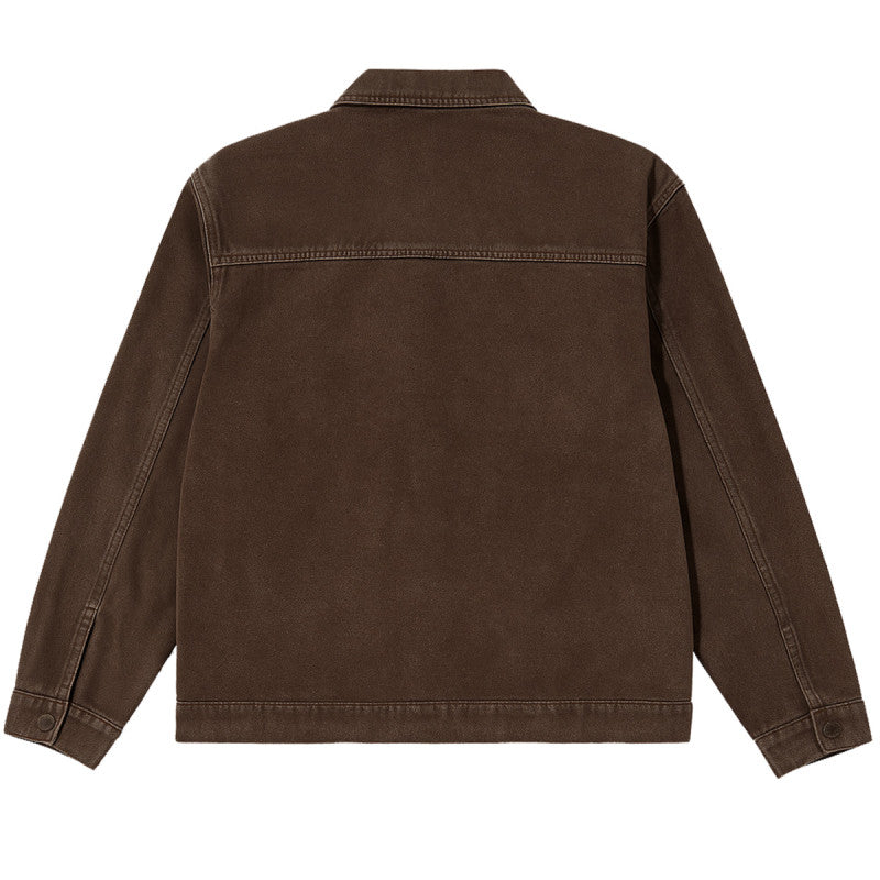 Vans Skate Garage Denim Jacket Coal Brown