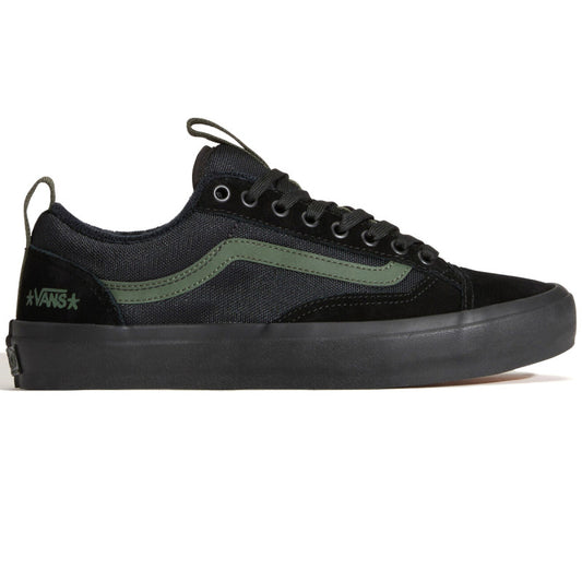 Vans Skate Old Skool 36 + Atiba Black/Dark Green