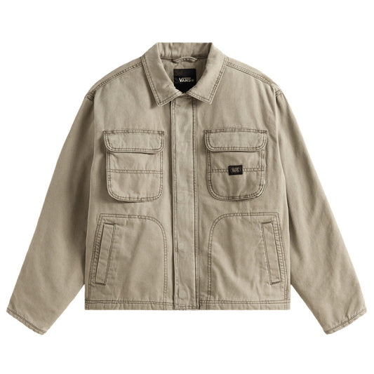 Vans Umber Pigment Canvas Jacket Aluminum