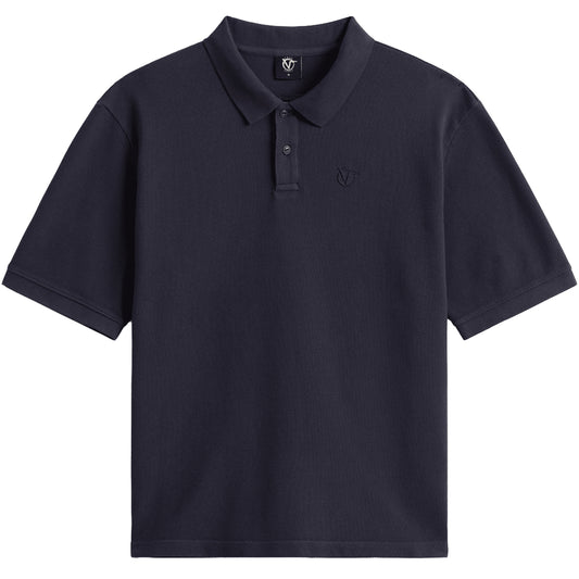 Vans X Rowan Z Washed Polo T-Shirt Parisian Night