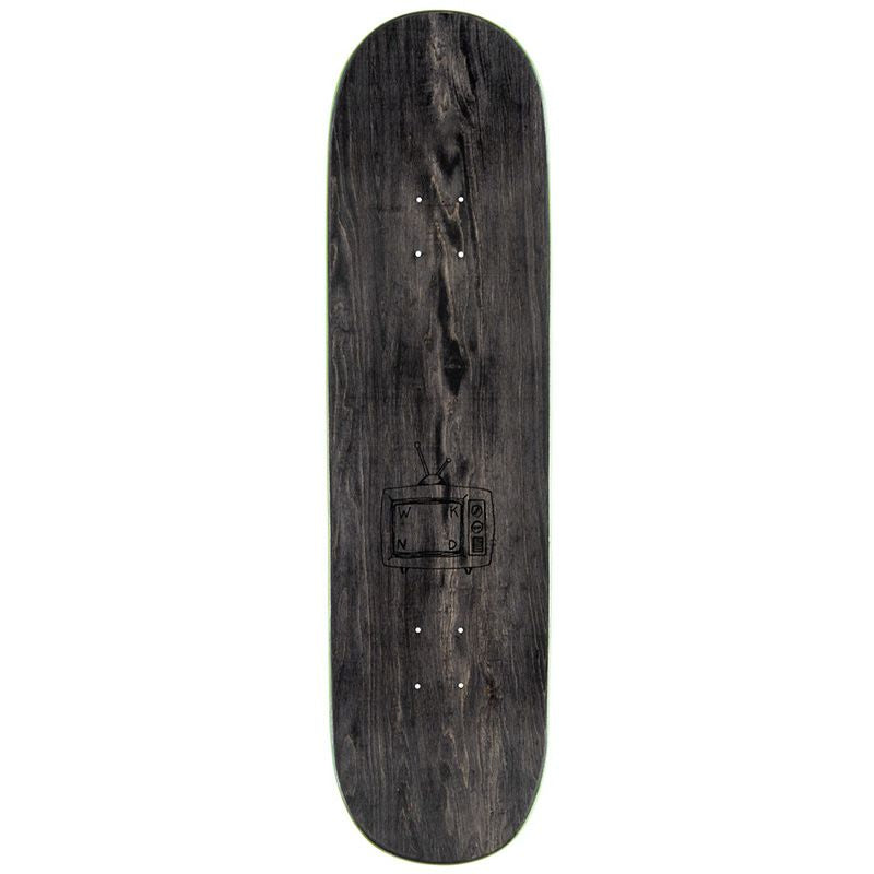 WKND Logo Skateboard Deck Green Orange 8.0