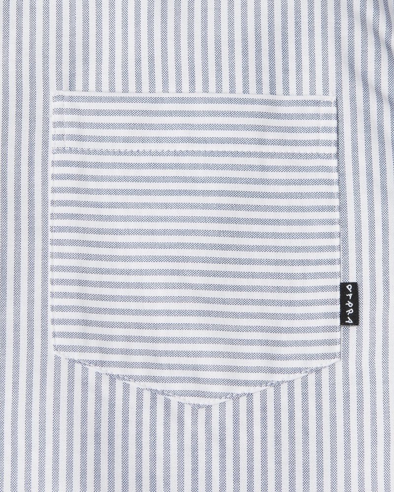 By Parra Horizonticaled Shirt Blue