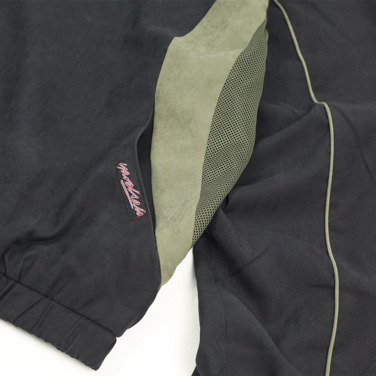 Yardsale Script Mesh Tracksuit Jacket Green/Grey