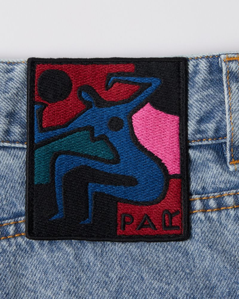 By Parra Washed Up Jeans Washed Blue