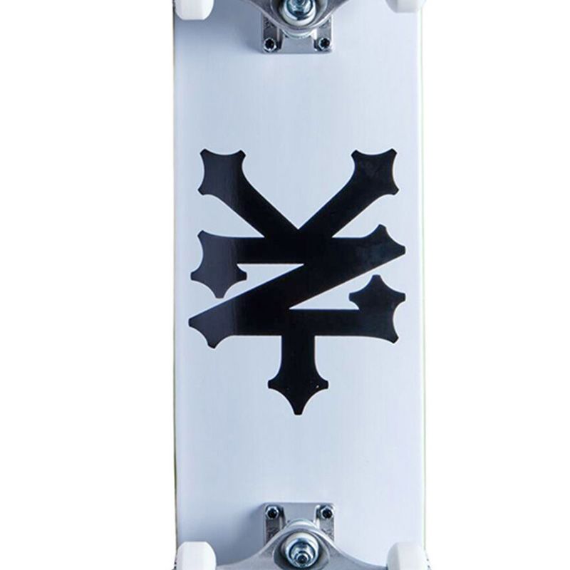 Zoo York OG 95 Crackerjack Complete Skateboard White/Black 8.0