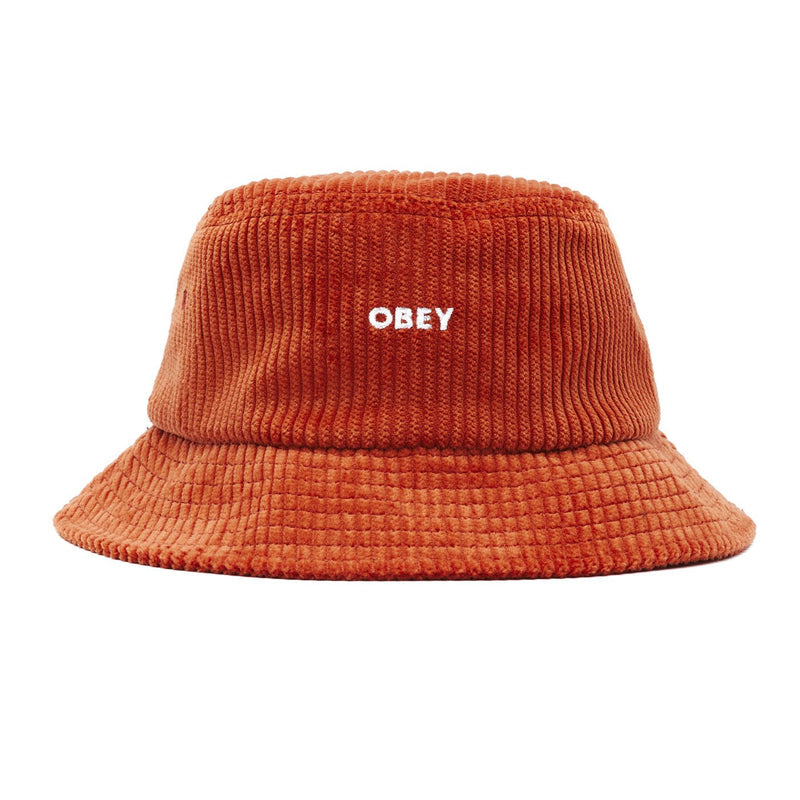 Obey Bold Cord Bucket Hat Ginger