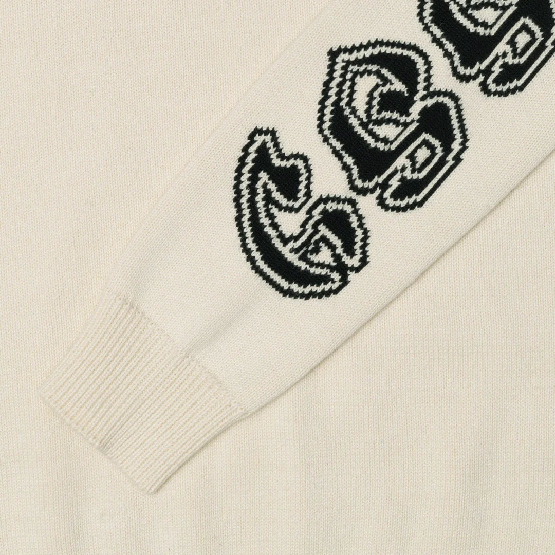 Stüssy Sleeve Logo Sweater Natural