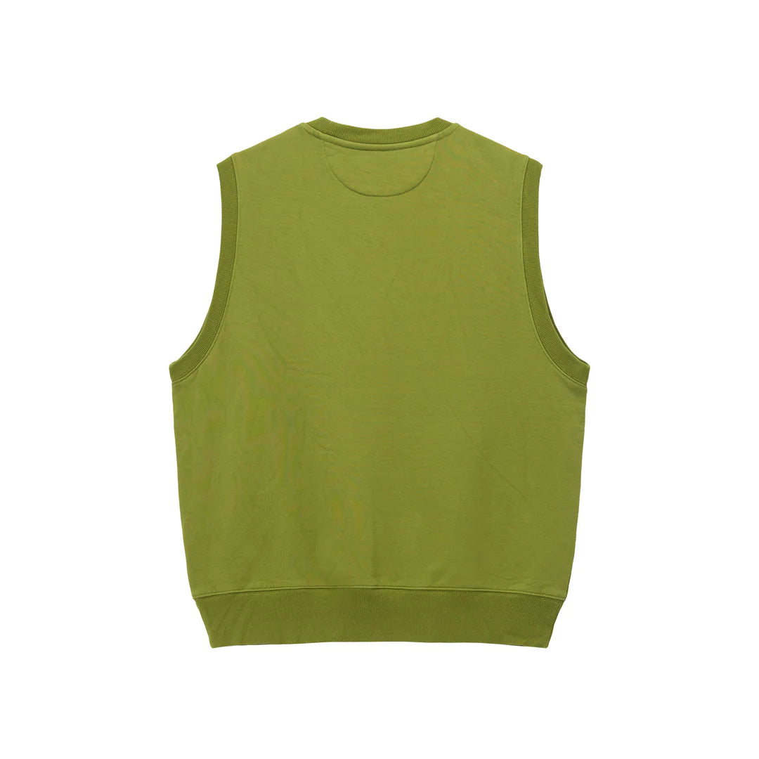 Stüssy Ss-Link Fleece Vest Green