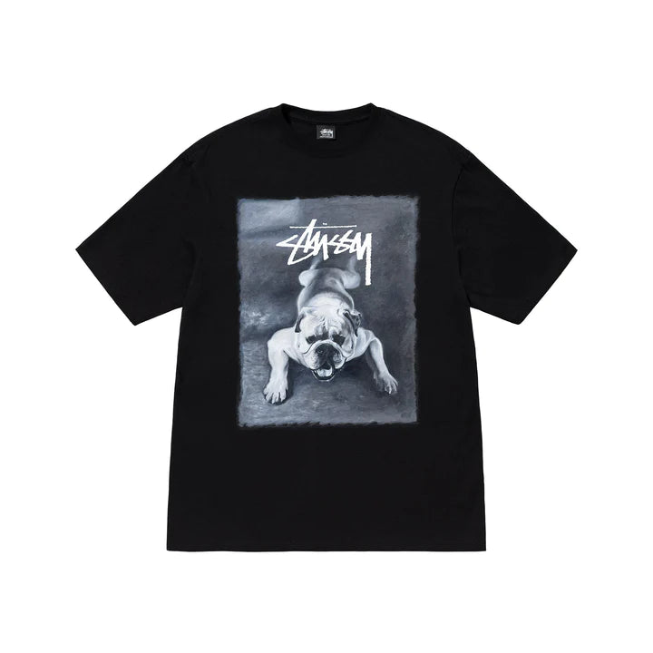 Stüssy Bulldog T-Shirt Black