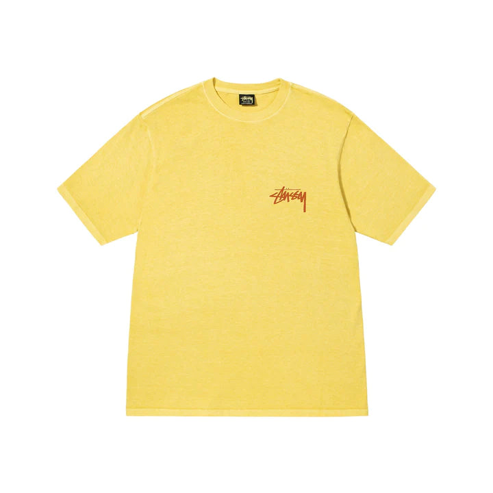 Stüssy How We'Re Livin' Pig. Dyed T-Shirt Butter