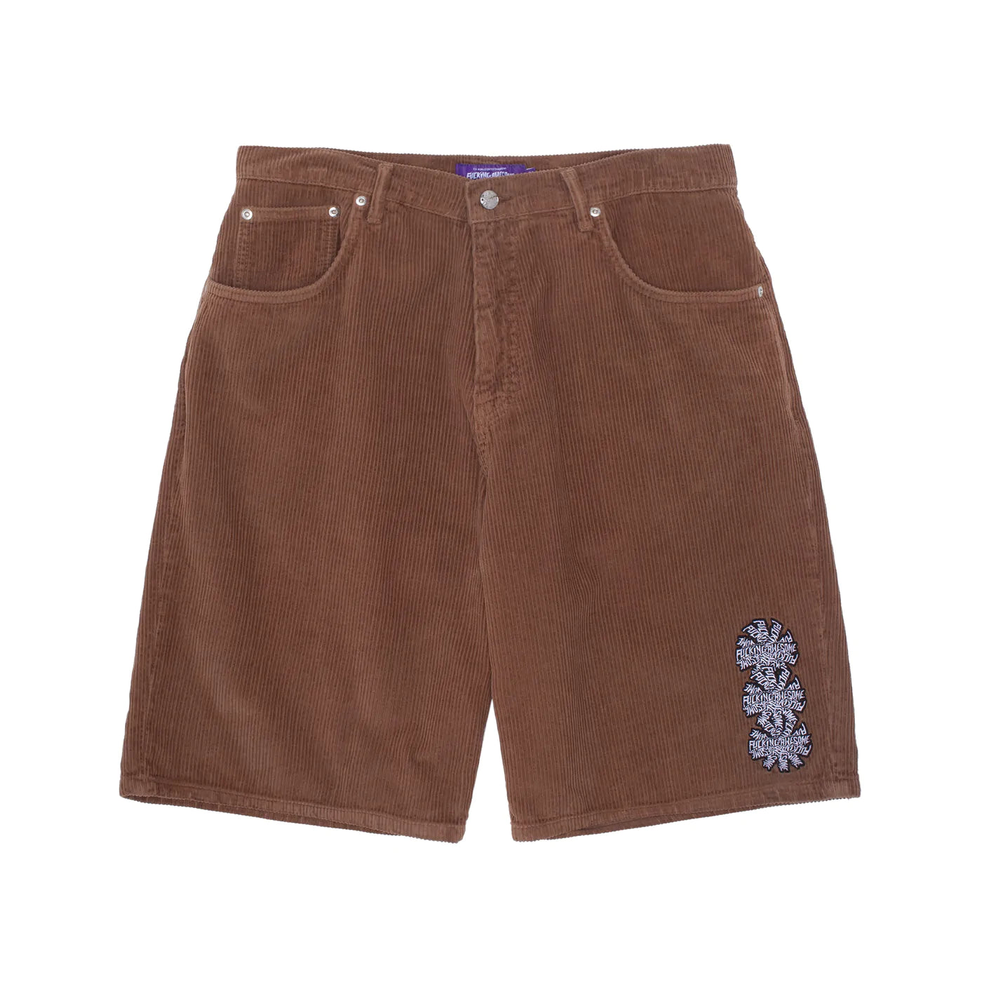 Fucking Awesome Spiral Cord Short Brown