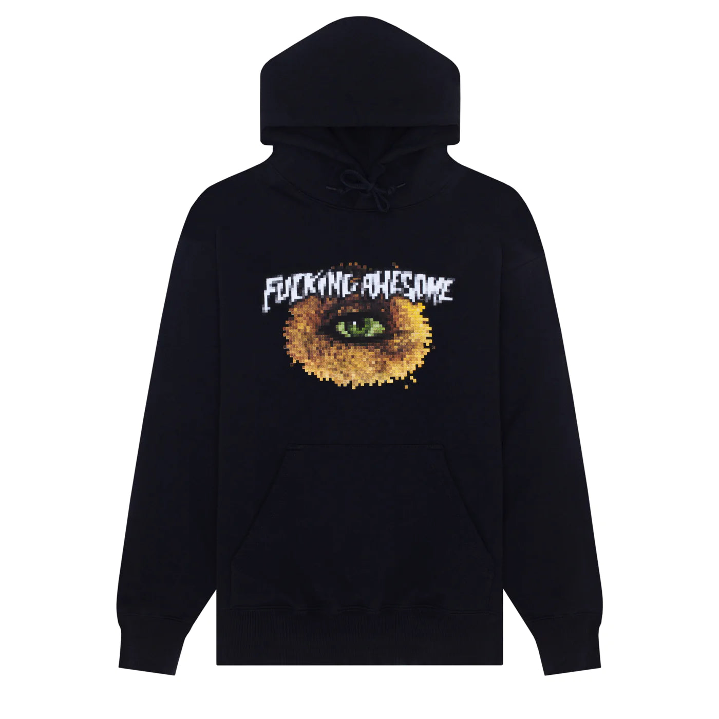 Fucking Awesome Pixel Eye Hoodie Black