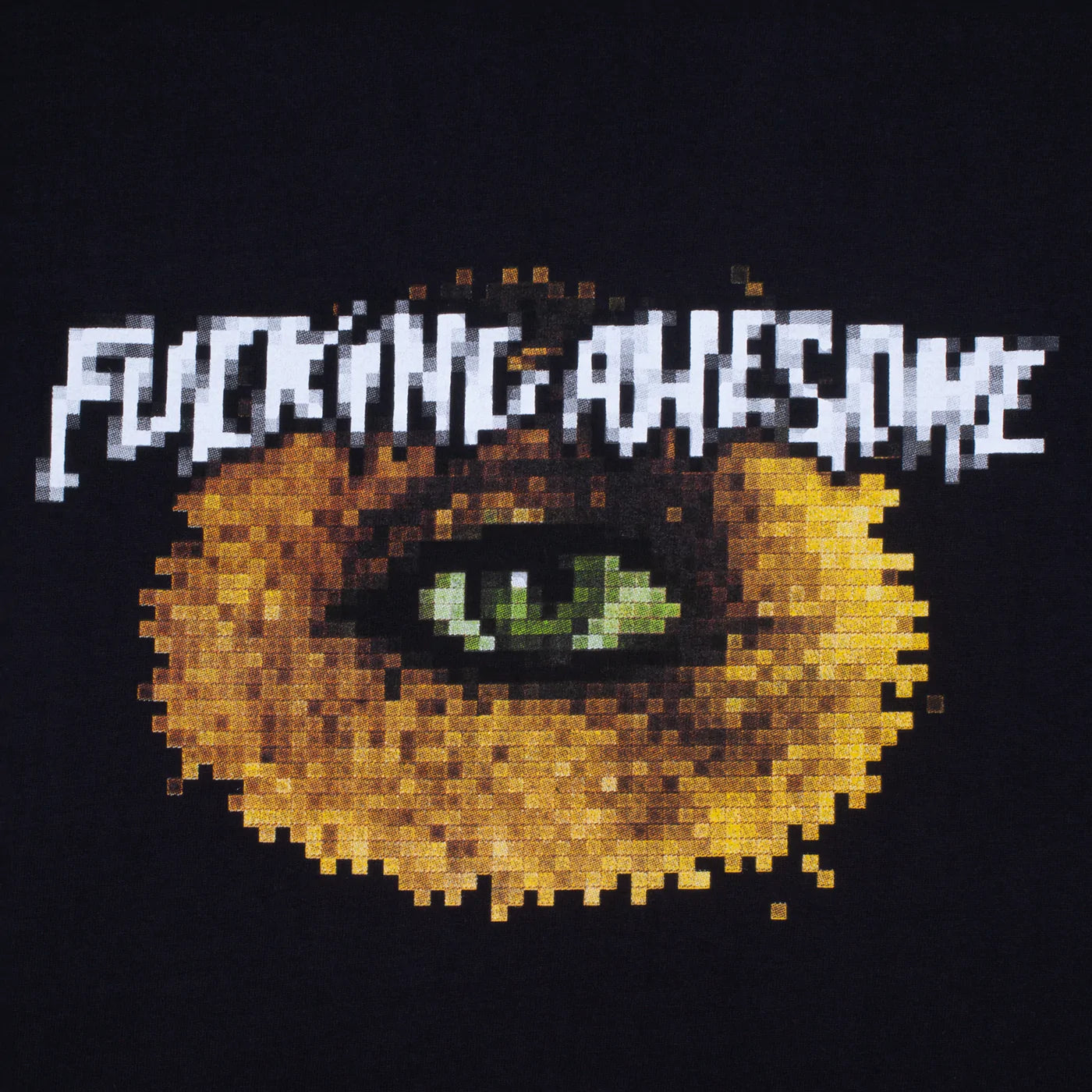 Fucking Awesome Pixel Eye T-Shirt Black
