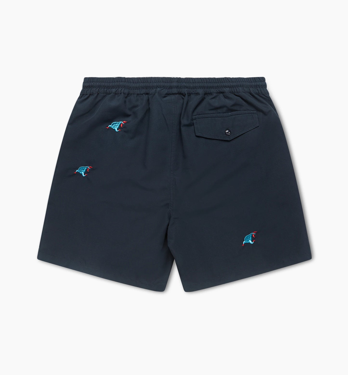 By Parra Running Pear Swim Shorts Navy Blue