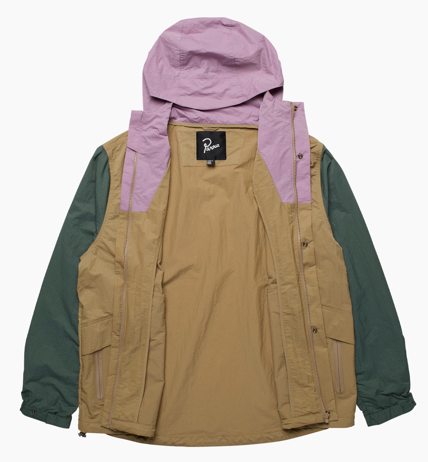 By Parra Distorted Logo Jacket Sand