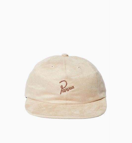 By Parra Faux Logo 6 Panel Hat Off White