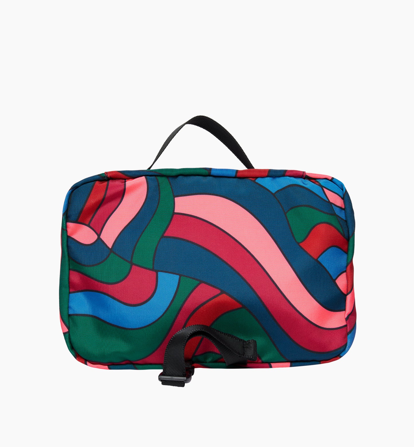 By Parra Distorted Waves Toiletry Bag
