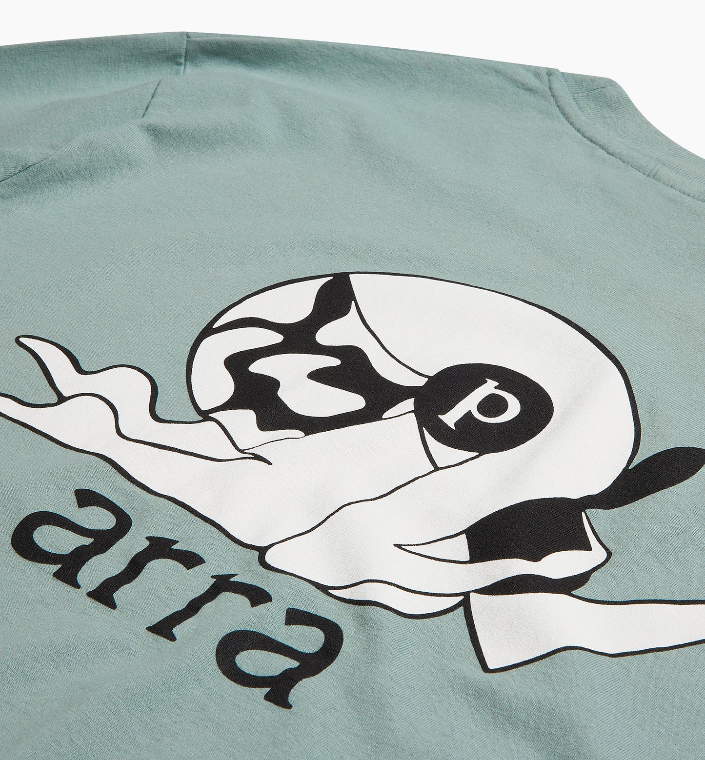 By Parra The Lost Ring Longsleeve T-Shirt Pistache