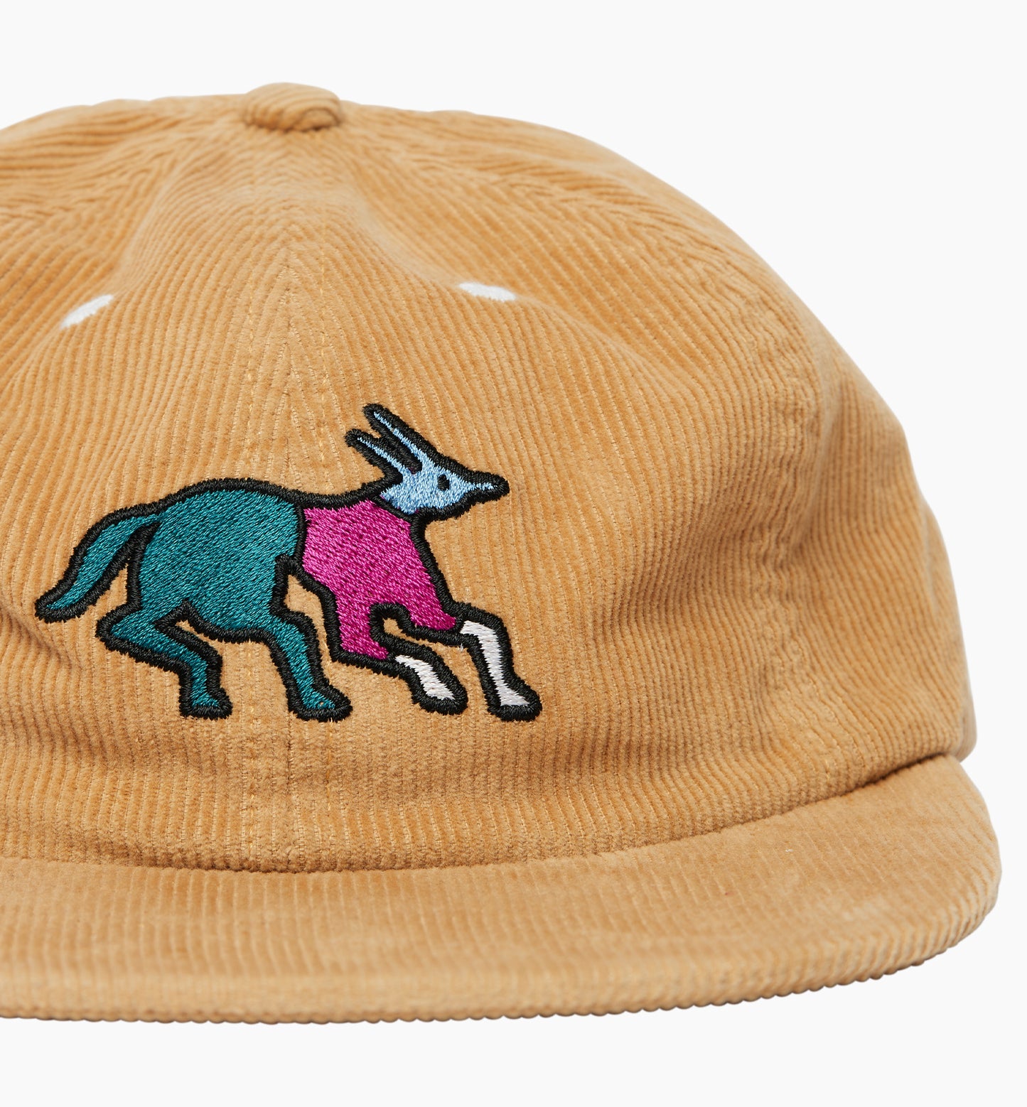 By Parra Anxious Dog 6 Panel Hat Khaki